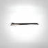 Front glass support plastic