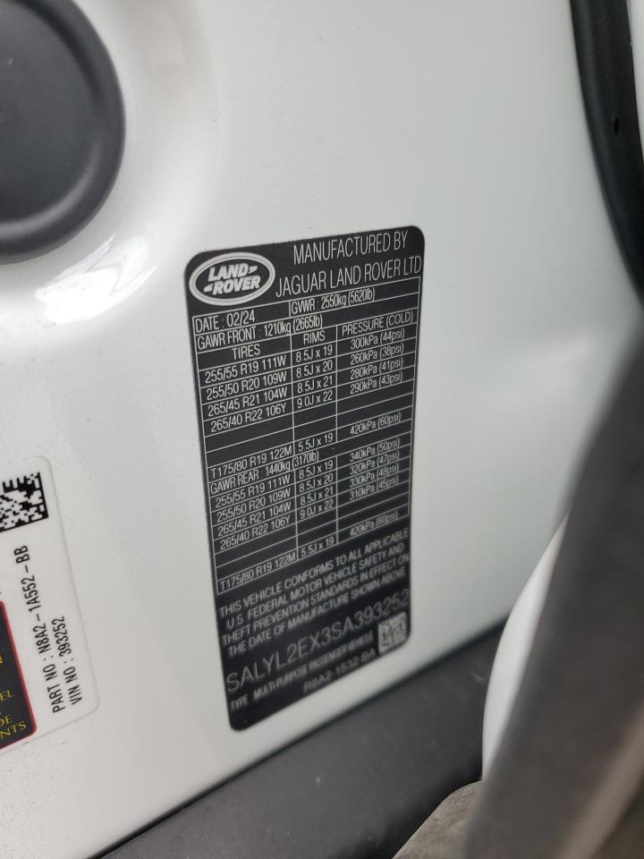 2025 LAND ROVER RANGE ROVER VELAR DYNAMIC SE 2025 LAND ROVER RANGE ROVER VELAR DYNAMIC SE