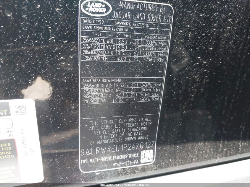 2023 LAND ROVER DISCOVERY P360 METROPOLITAN EDITION 2023 LAND ROVER DISCOVERY P360 METROPOLITAN EDITION