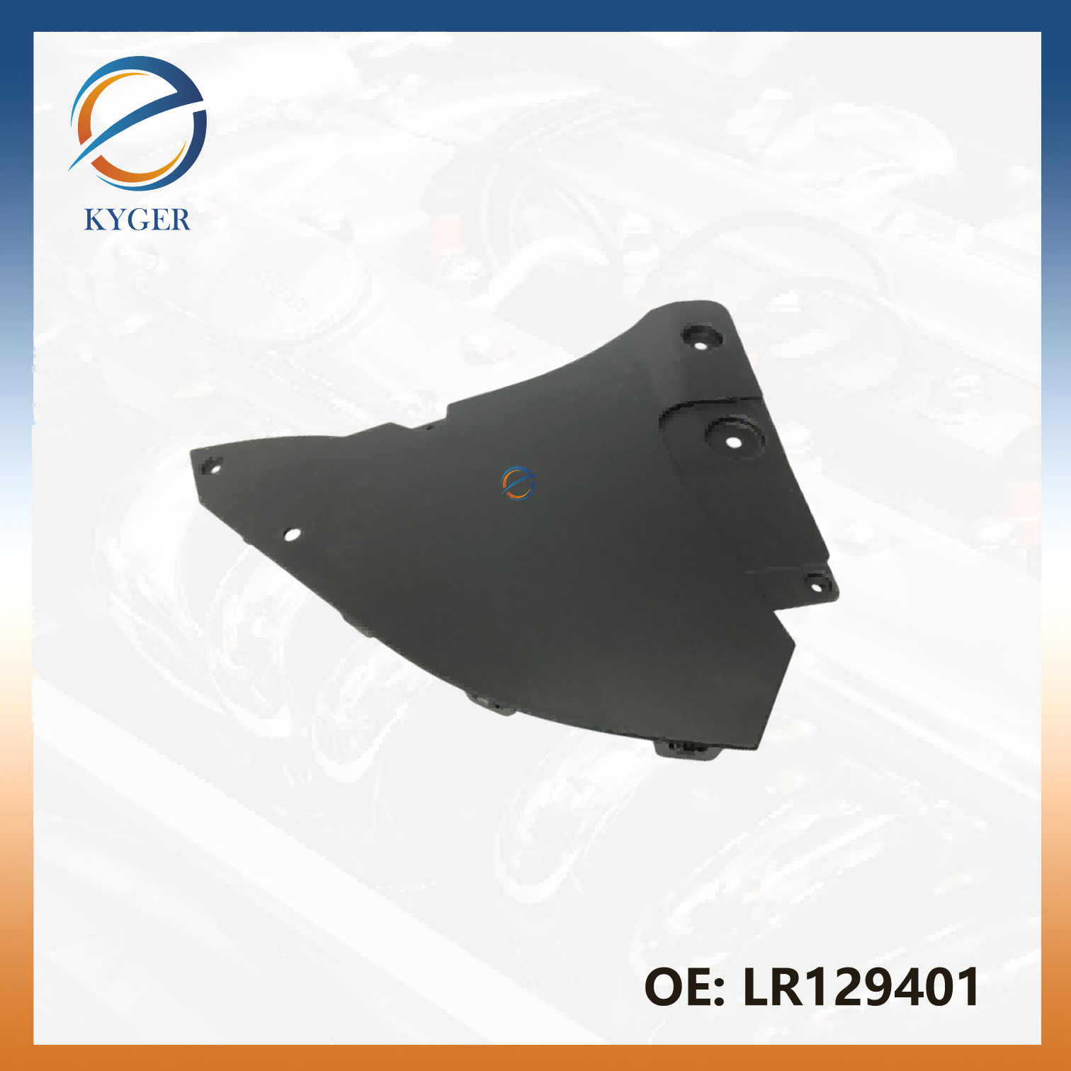 LR129401 Front brake air duct for Land Rover Range Rover Evoque 2020-L551