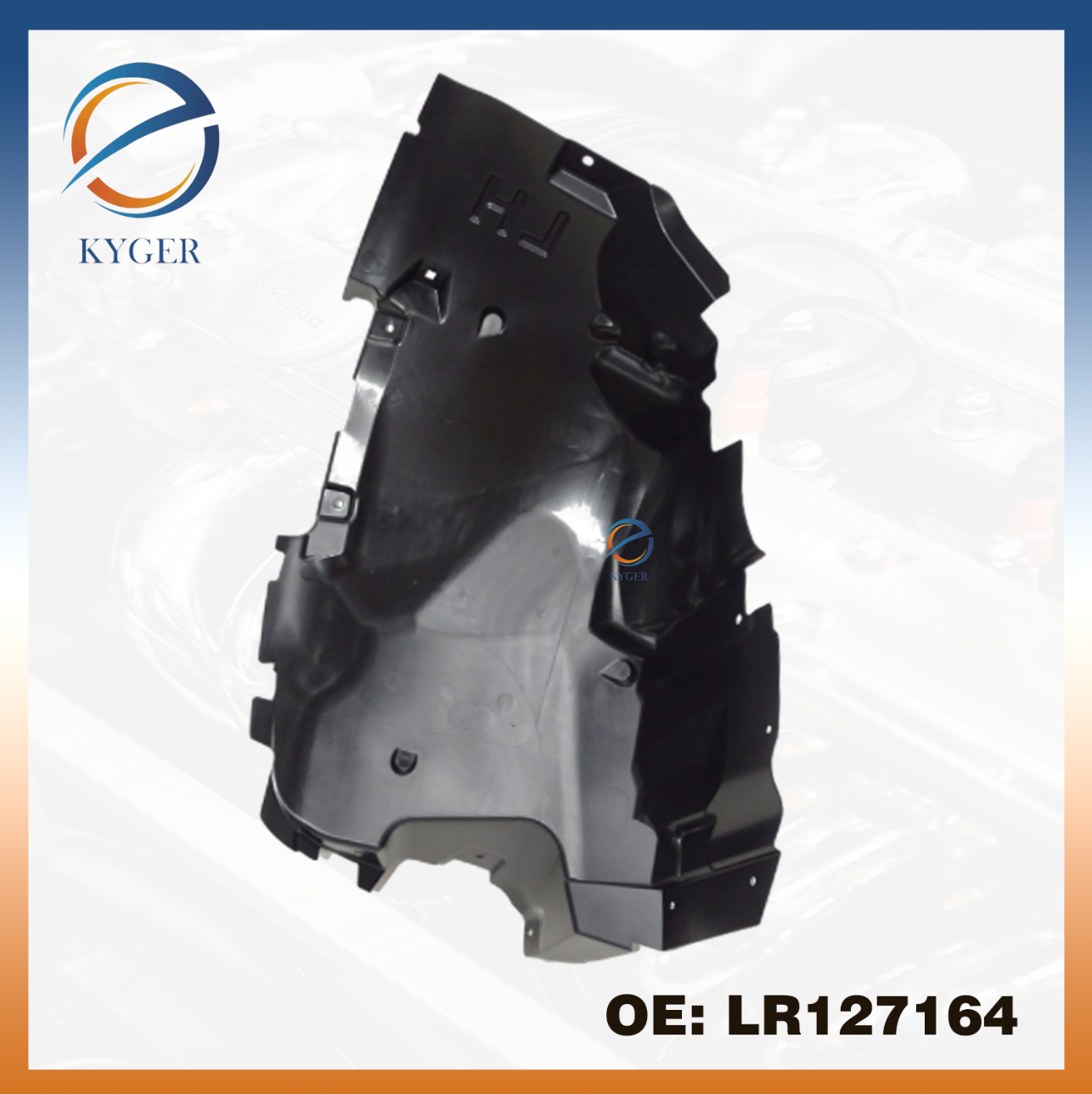 Front Left Fender Liner LR127164 Compatible With LAND ROVER DISCOVER SPORT