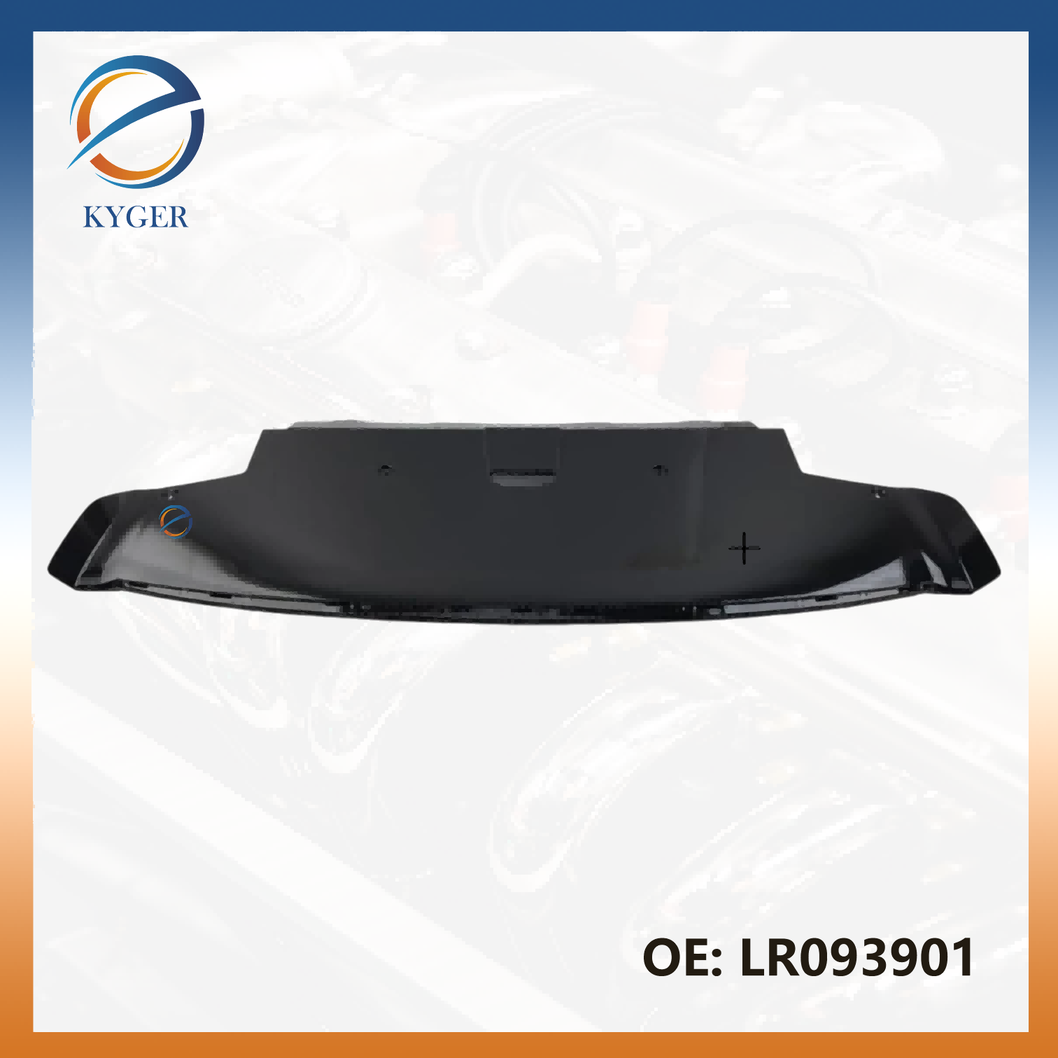 Front Bumper Lower Protector Cover Plate for Land Rover Range Rover Velar L560 2017-2021