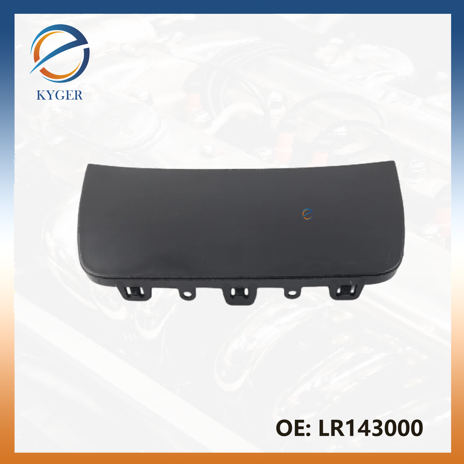 LR143000 Front Bumper Skid Plate Tow Eye Cover For Land Rover Discovery 5 2021-