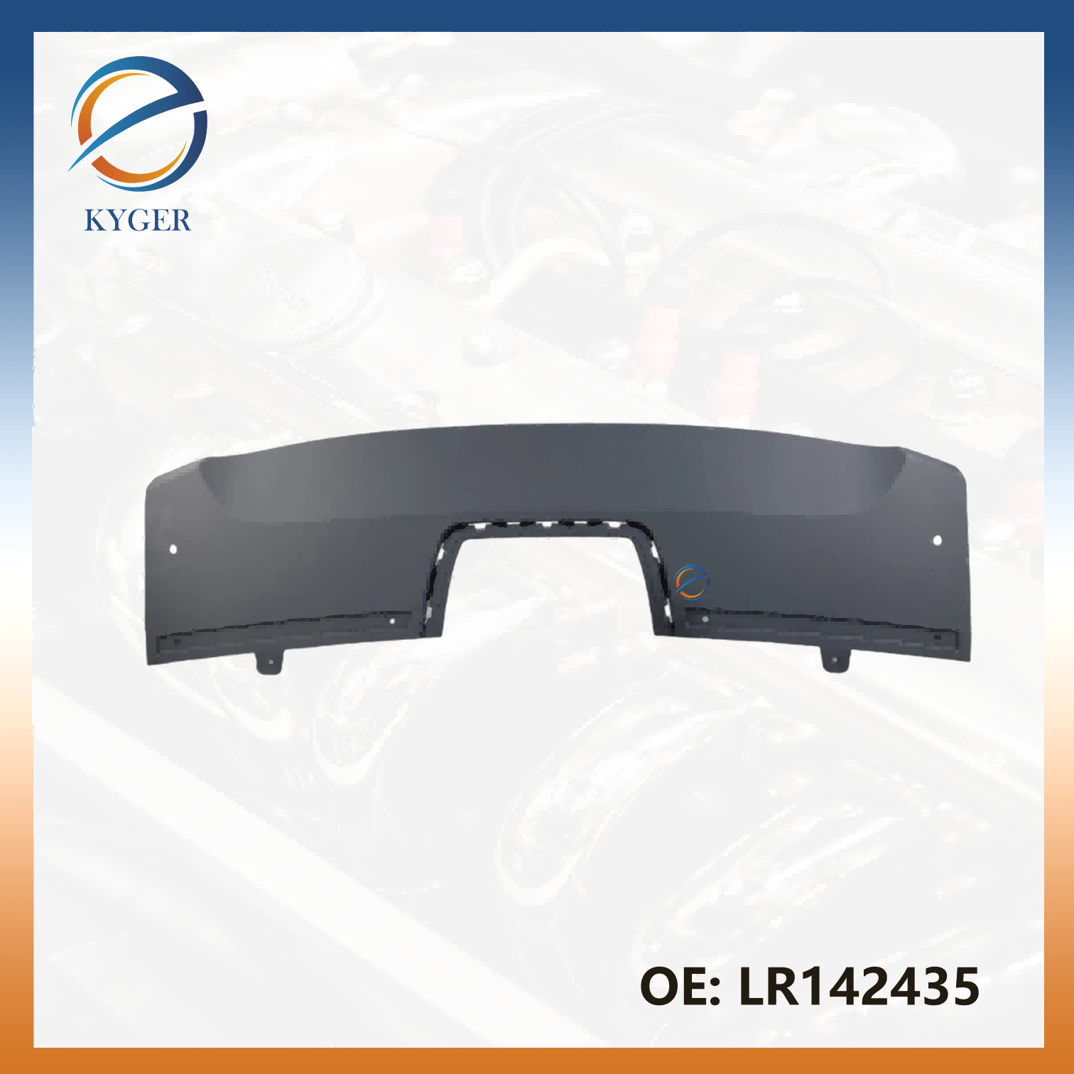 Front Bumper Trailer Cover LR142435 for Land Rover L462 Discovery 5 2017- L462