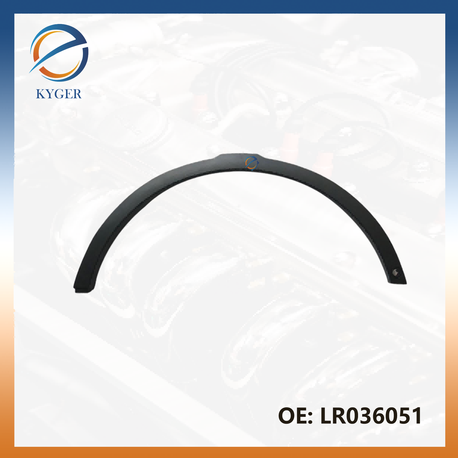 LR036051 Front Right Wheel Arch Moulding for Land Rover Range Rover Evoque 2012 - 2018