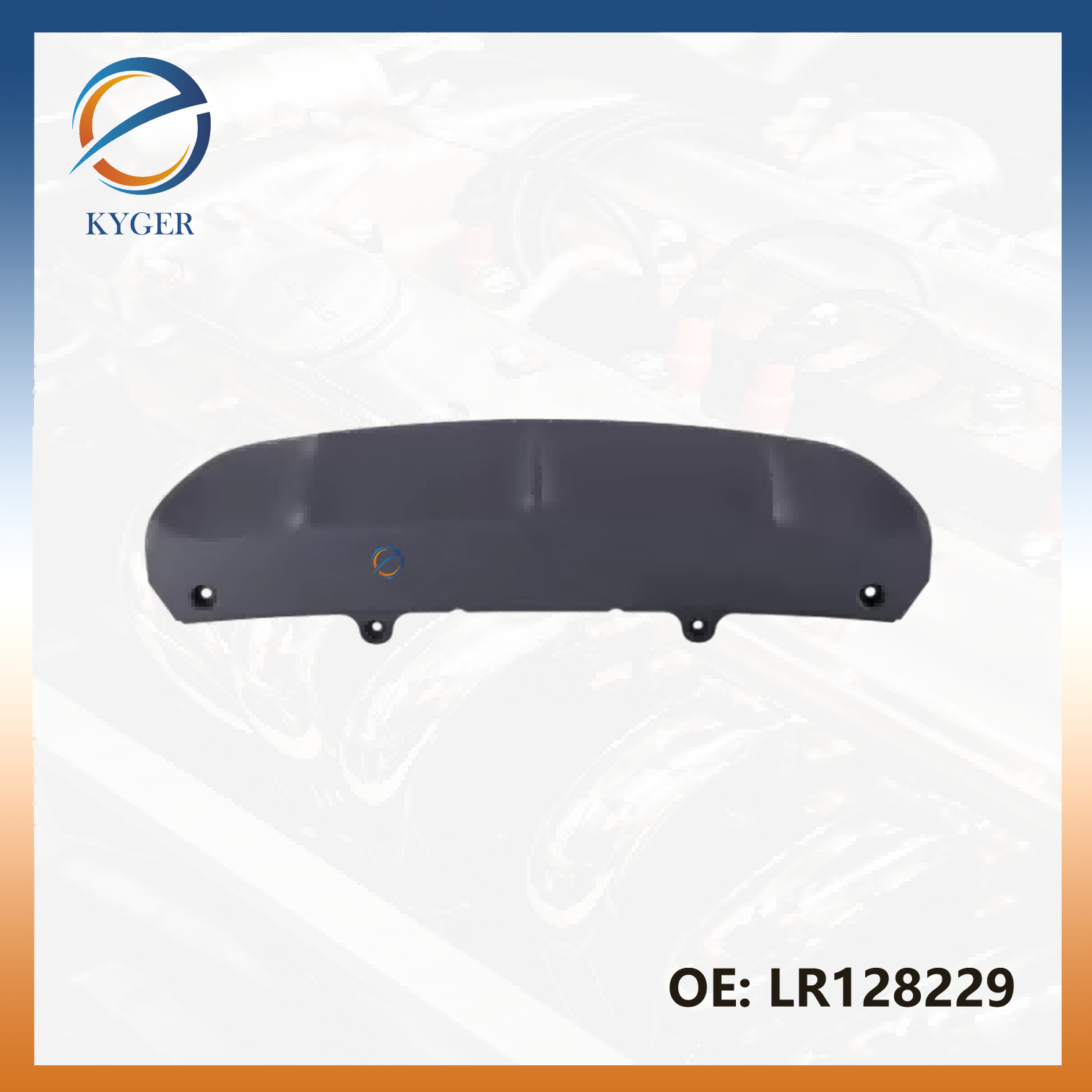 Front Bumper Tow Hook Cover for Land Rover Range Rover Evoque 2020- OEM LR128229