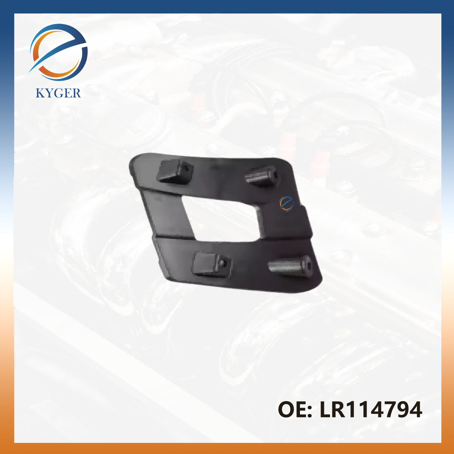 LR114794 Front Bumper Side Grille Vent Support for Land Rover Range Rover Evoque 2020-