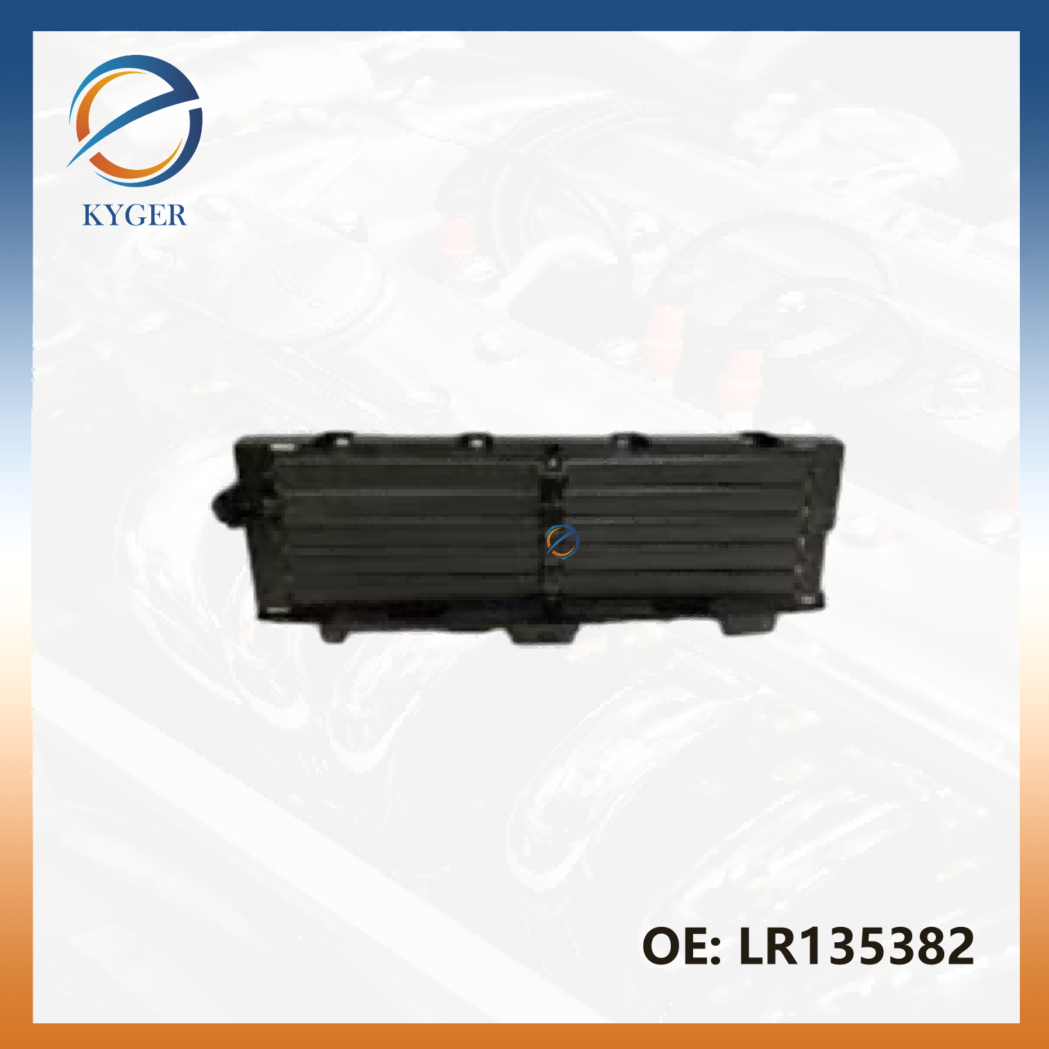 LR135382 Radiator Lower Shutter Assembly for Land Rover Range Rover Evoque 2020-2023