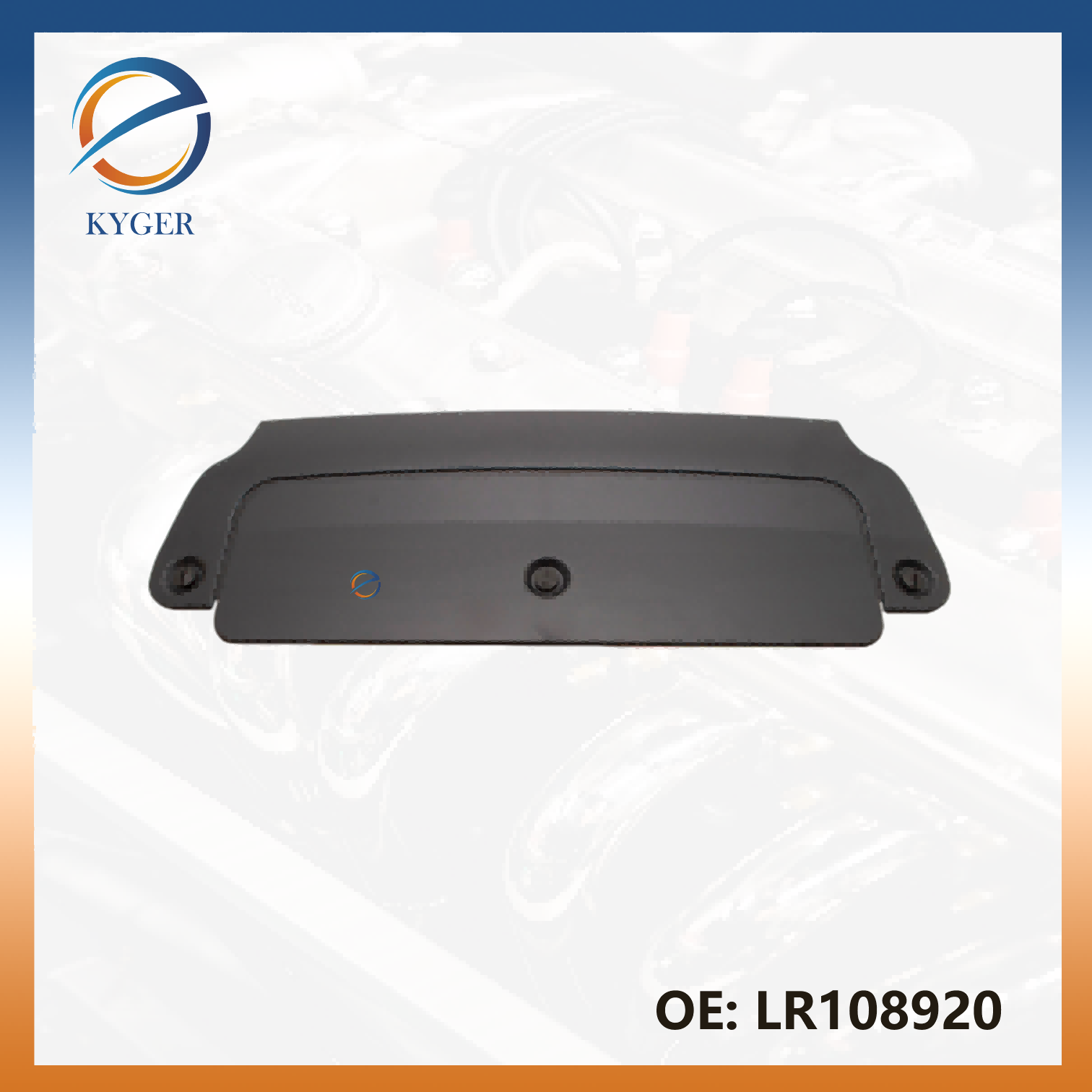 Rear Bumper Hitch Cover Tow Eye Hook Cover for Land Rover Range Rover 13- OEM LR108920 LR056298 LR037895