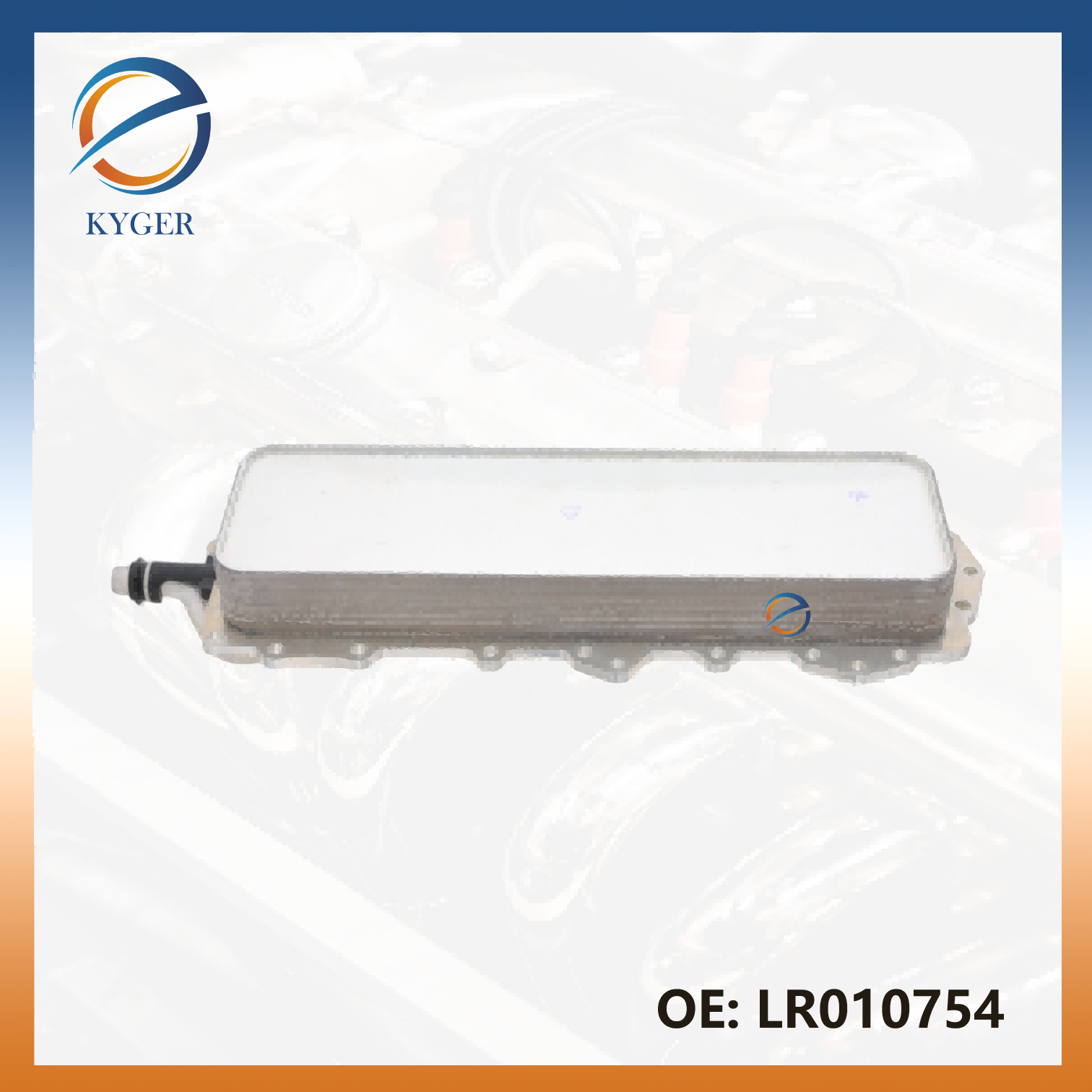 Engine Oil Cooler for Range Rover L322 Discovery IV L319 2010-2016 OE LR010754 3.0L V6 Gasoline Engine