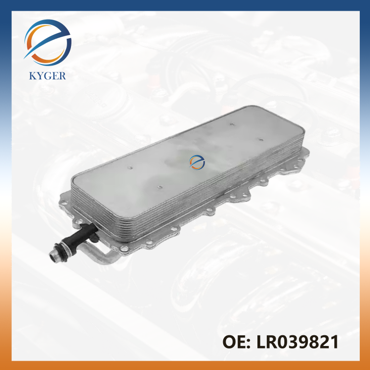 Engine Oil Cooler LR039821 for Land Rover NEW Defender 2020 Range Rover Velar Range Rover Sport Jaguar F-TYPE XF XJ XK 5.0L V8 Gasoline Engine Engine Oil Cooler LR039821 for Land Rover NEW Defender 2020 Range Rover Velar Range Rover Sport Jaguar F-TYPE XF XJ XK 5.0L V8 Gasoline Engine