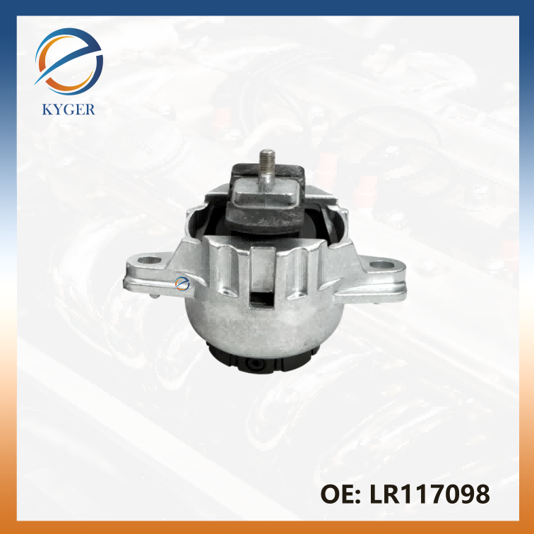 OEM LR117098 Left Engine Rubber Mounting Bracket Assembly for Range Rover Velar 2017-2019