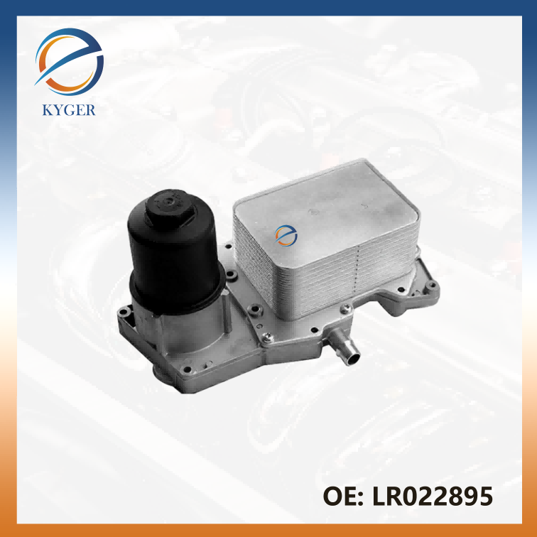 LR022895 LR113200 Engine Oil Cooler Assembly for Land Rover Range Rover Sport L494 Range Rover Vogue L322 L405 4.4L Diesel V8 448DT LR022895 LR113200 Engine Oil Cooler Assembly for Land Rover Range Rover Sport L494 Range Rover Vogue L322 L405 4.4L Diesel V8 448DT