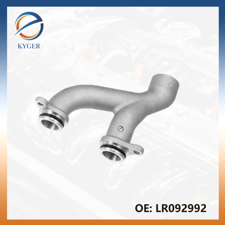 Aluminum Engine Coolant Water Hose LR092992 for Land Rover Range Rover Sport 2010 - 2017 3.0L 5.0L Gas Engine