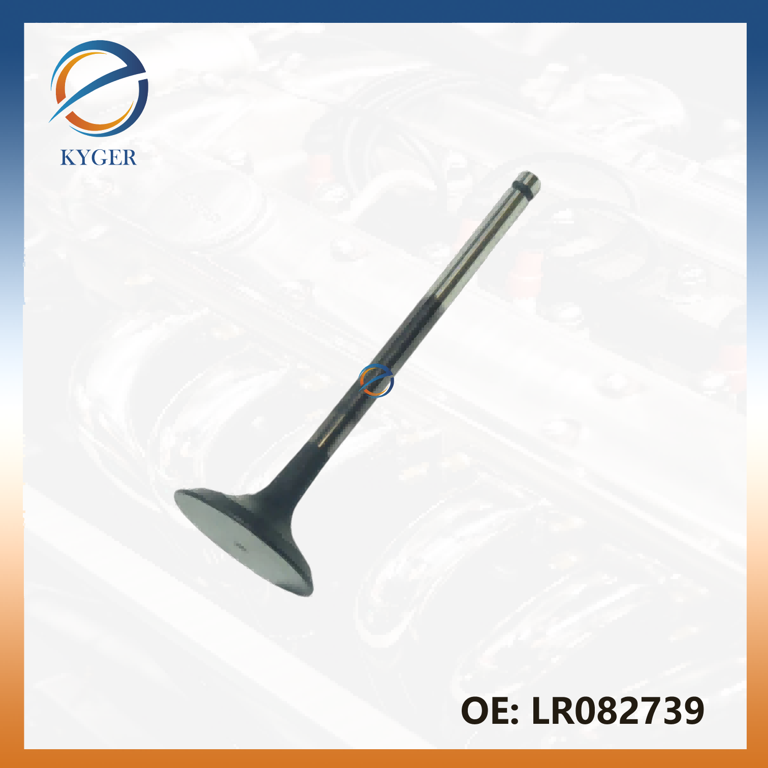 Exhaust Valve for Land Rover Jaguar 5.0L V8 Petrol Engine