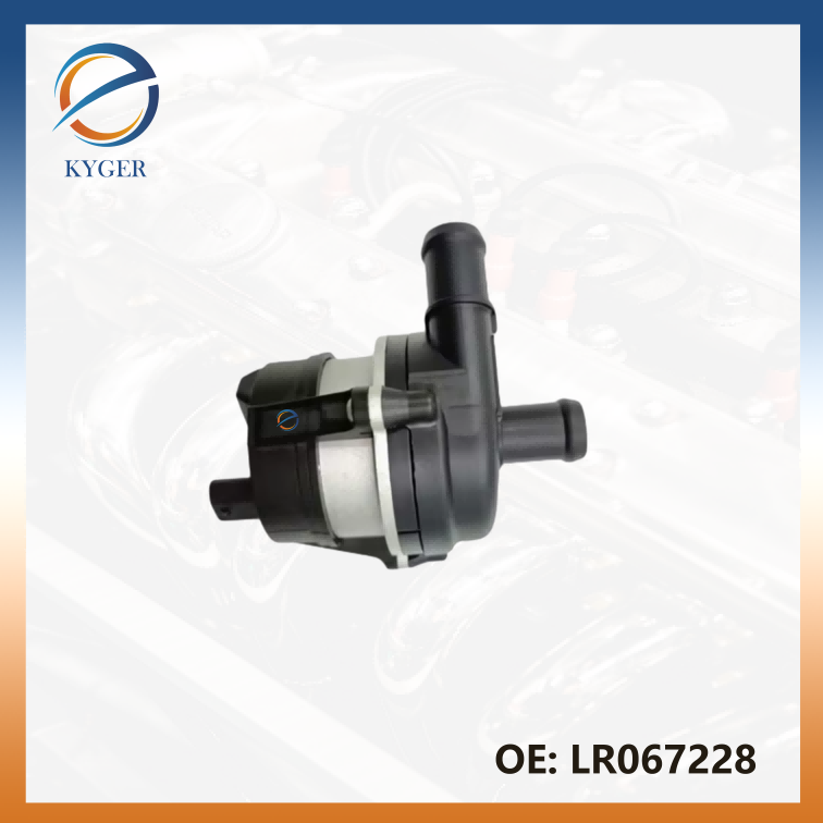 Electronic Auxiliary Water Pump Assembly LR067228 for Sport Discovery Sport 3.0L 5.0L Gas Engine