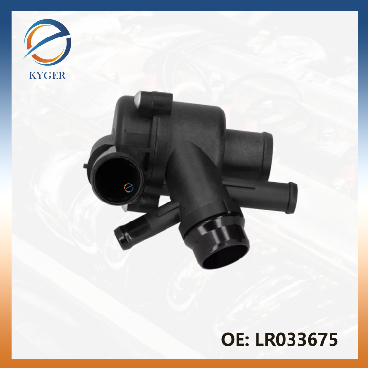 oolant Thermostat Housing Assembly LR033675 for Land Rover Discover 4 Range Rover Sport 3.0L
