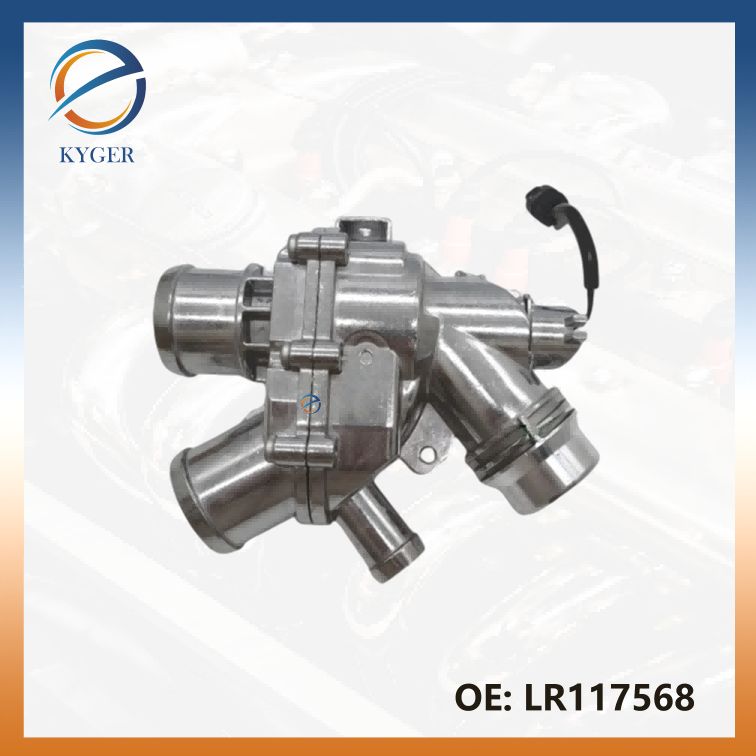 Aluminum Thermostat for Land Rover L319 L405 L462 L494 L560 Jaguar XF XFL XJ 3.0L Petrol Engine