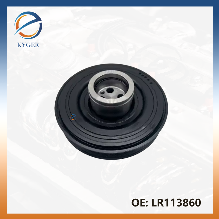 Crankshaft Pulley LR074072 LR113860 for Land Rover Defender Discovery 5 Discovery Sport Range Rover Vogue Velar Evoque 2.0L Engine