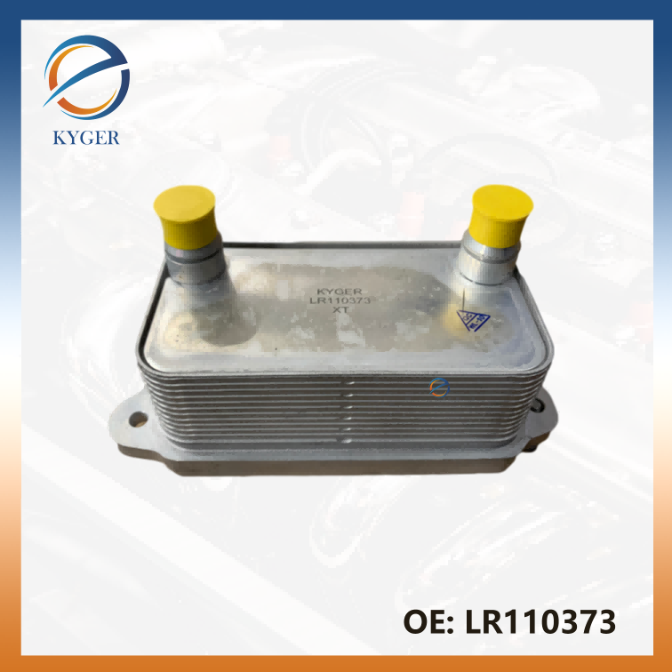 Oil Cooler LR110373 for Land Rover New Discovery Sport 2015- Range Rover Evoque 2018-2023 2.0L Gasoline Engine
