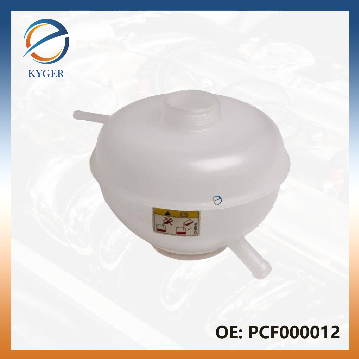 PCF000012 Expansion Tank PCF000010 for LandRover Freelander 1996-2006