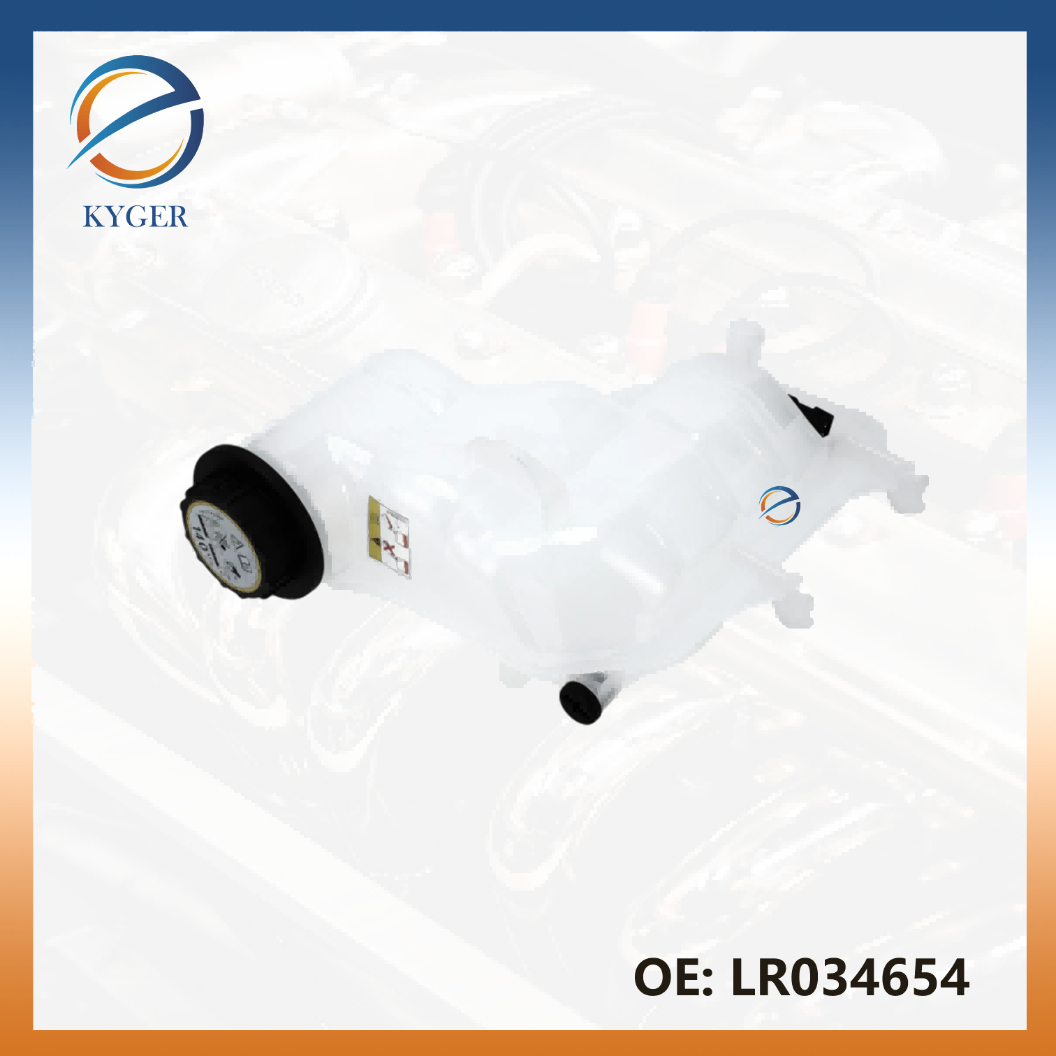 Engine Coolant Expansion Tank LR034654 for Land Rover Range Rover Sport L494 Range Rover Vogue L405