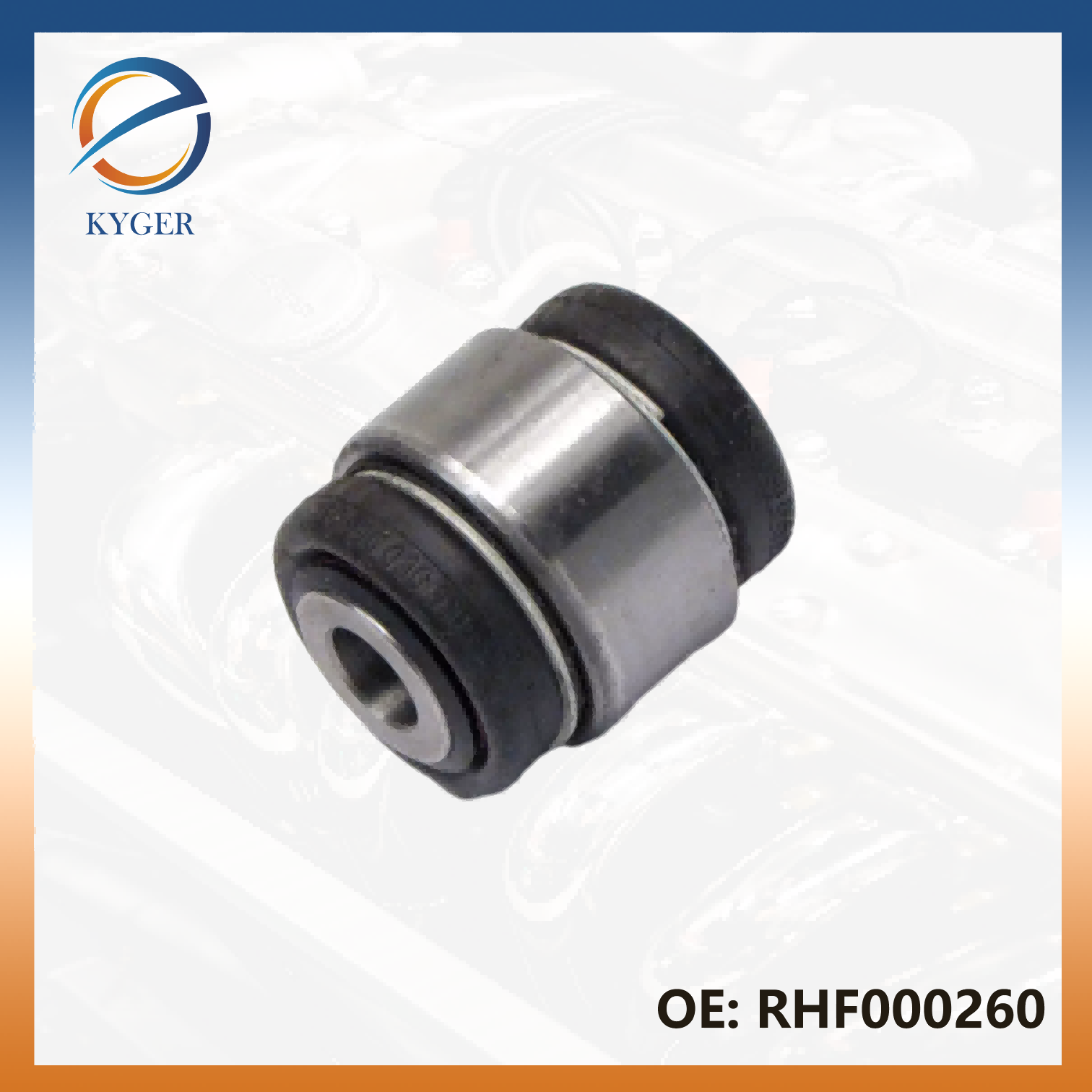 Rear Suspension Knuckle Bushing Upper RHF000260 LR032644 for Land Rover Discovery Range Rover Sport