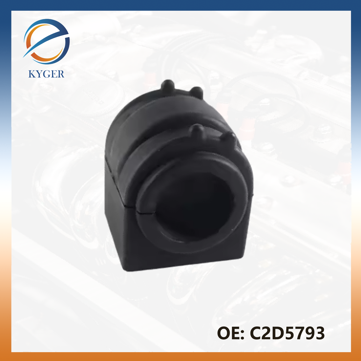 Suspension System Front Stabilizer Link Bushing for Jaguar XJ 2010- OEM C2D5793